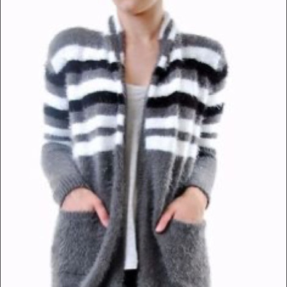 For love & lemons shaggy cardigan M